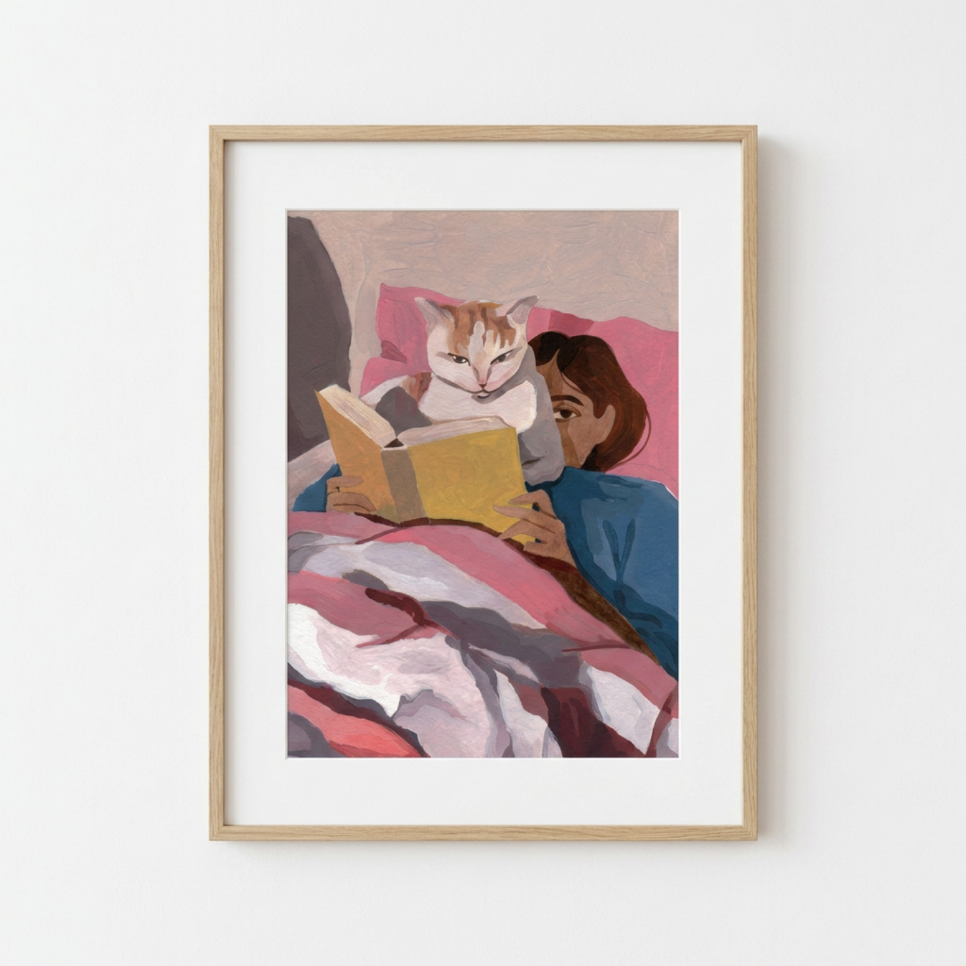 Gato e Livro
