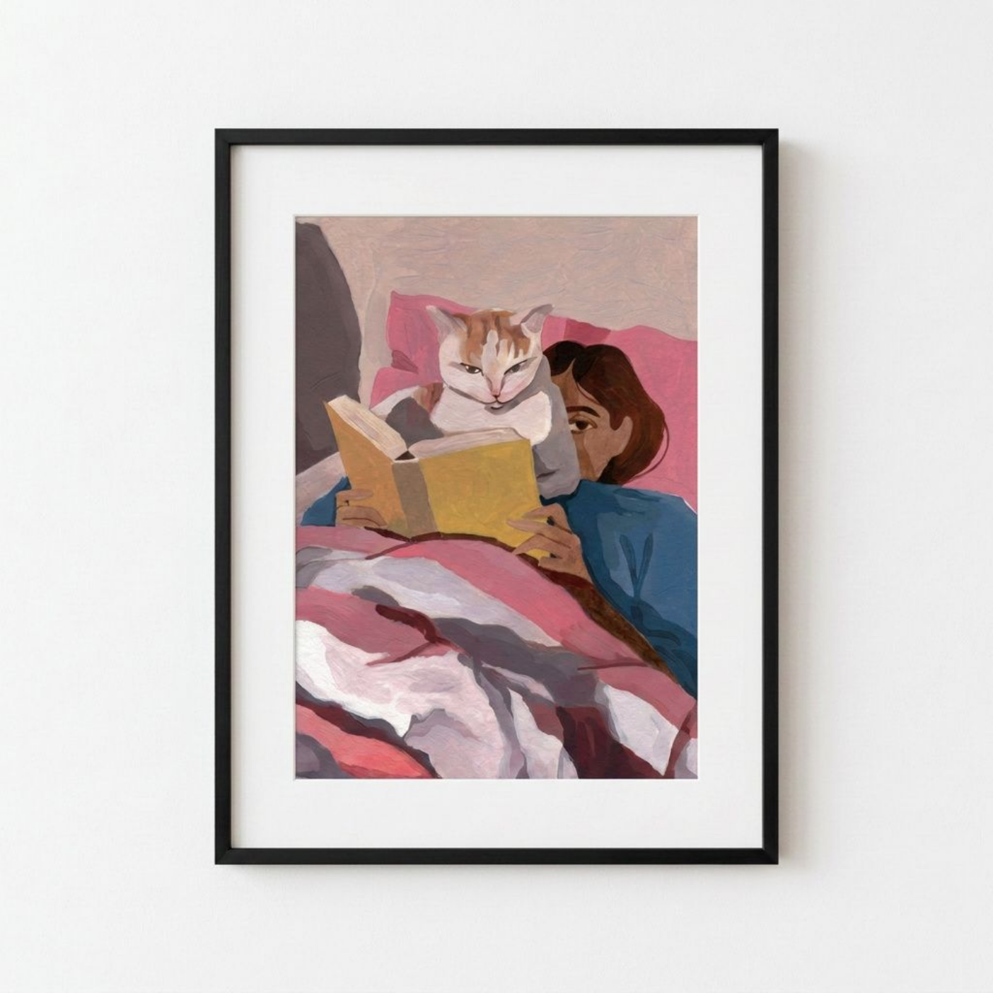 Gato e Livro