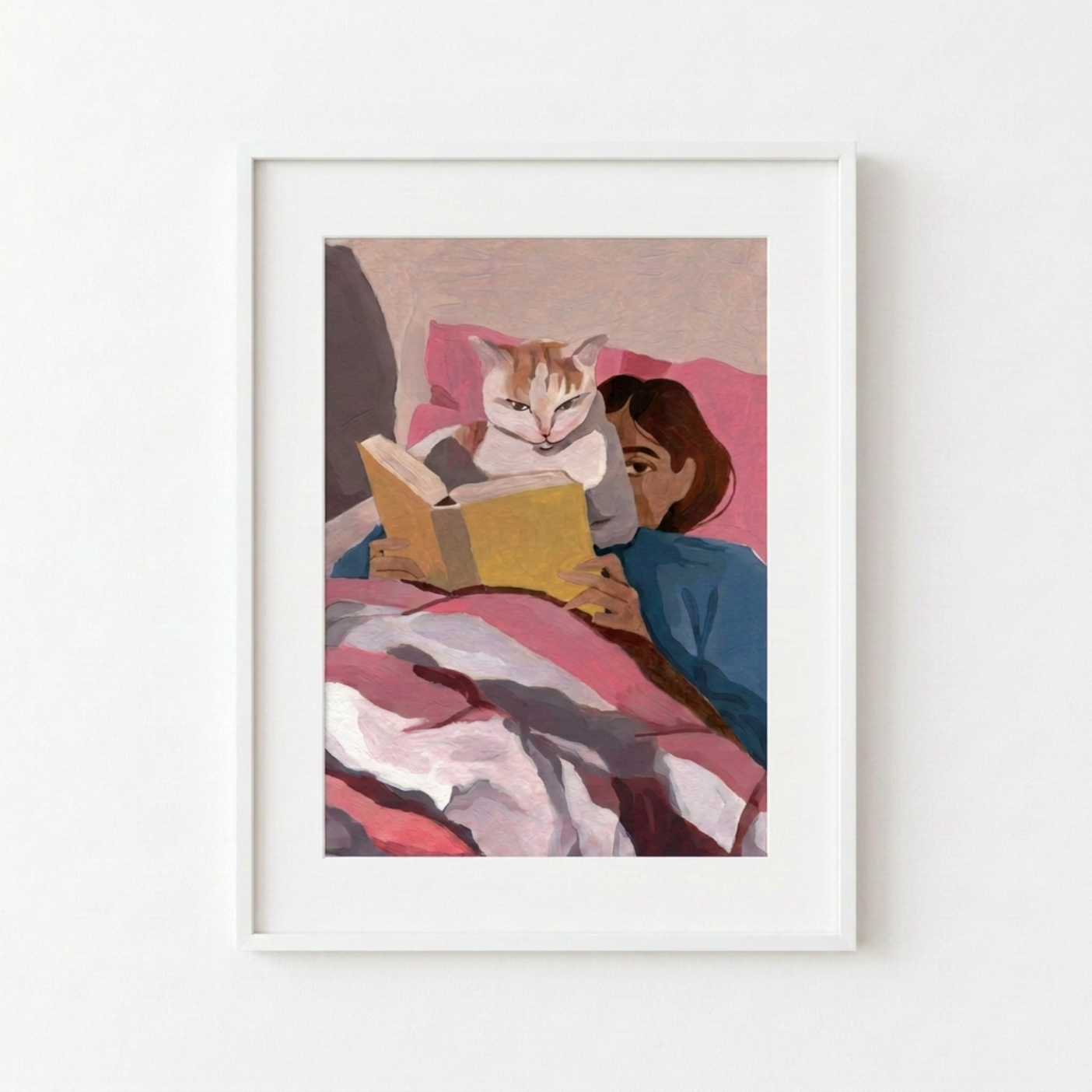 Gato e Livro